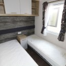 2018 Swift Bordeaux twin bedroom