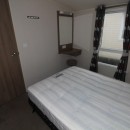 double bedroom withen-suite in the 2015 Swift Burgundy