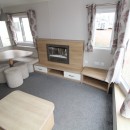 open plan living space in the 2016 Willerby Sierra