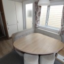 dining in the 2016 Willerby Sierra