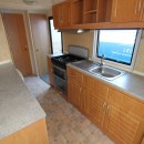 galley style kitchen in the 2006 Atlas Sahara 