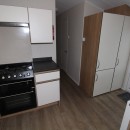 oven and cupboards in the 2017 Willerby Etchingham