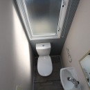 separate toilet room in the 2021 Atlas Mirage 