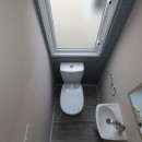 separate toilet room in the 2021 Atlas Mirage 