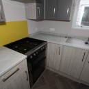 2021 Atlas Amethyst kitchen with oven and cupboards