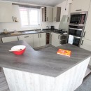 kitchen in the 2018 Atlas Lilac Lodge