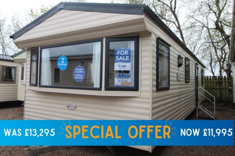 2009 Willerby Herald extrior view of the static caravan