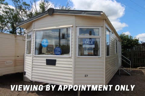 2008 Carnaby Henley used static caravan on sale