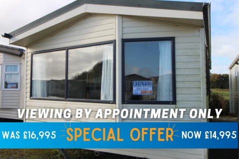 2013 Atlas Everglade second hand static caravan 2 beds for sale