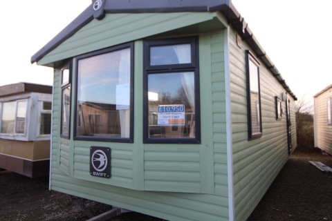 2012 Swift Burgundy second hand static caravan off site for sale